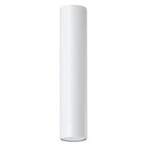 Lámpara de techo lagos 1 blanco acero 6x30x6cm