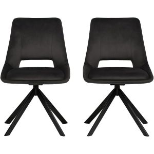 Dupi sillas de comedor calpe | pack 2 unidades | gris