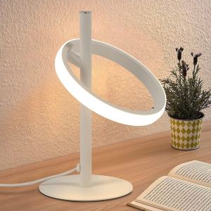 Nettlife lámpara de mesa LED blanco 12.3x15.5