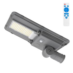 Farola LED solar 150w 5000k panel 6v 20w batería 15ah sensor/control remot
