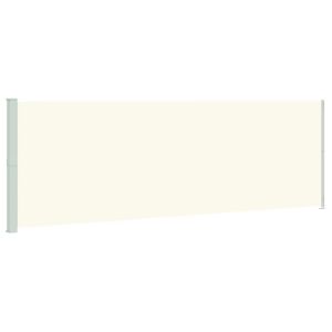 vidaXL toldo lateral retráctil para patio crema 200x600 cm