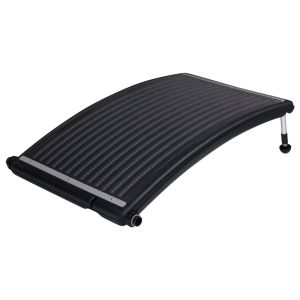 vidaXL paneles calefactores solares de piscina curvos 2 uds 110x65 cm