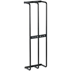 Toallero de baño 21x12x74 cm metal Homcom, hogar - baño