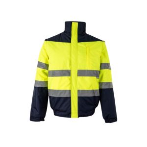 Cazadora bicolor av xl azul marino/amarillo fl£or