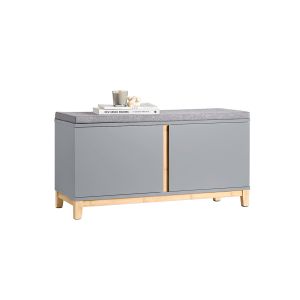 Banco de almacenamiento con 2 puertas fsr117-hg sobuy
