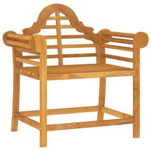 vidaXL silla de jardín madera maciza de teca 88x60x92 cm