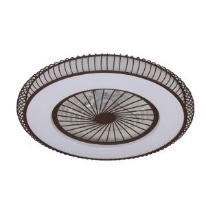 Cristalrecord ventilador LED marrón mirabel de