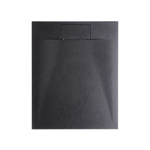 Plato de ducha azzurro 80 x 120 x 3 cm negro