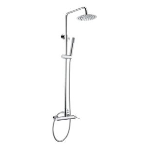 Conjunto ducha monomando milos cromo-imex