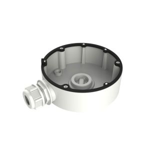 Cámara domo con caja de conexiones blanca - hikvision