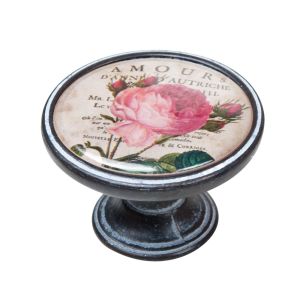 Tirador 37mm rosas de óxido decapado 2, lote de 12