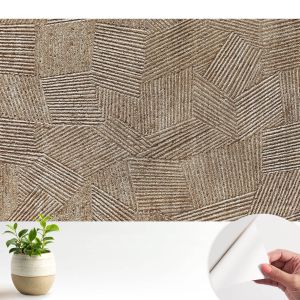 Murales autoadhesivos líneas estructurales 250x250 tulup