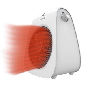 Cecotec calefactor eléctrico readywarm 2000 max force white,termoventilador