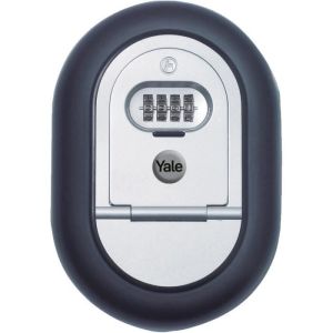 Caja de llaves segura con código programable de 4 dígitos - yale - y500 - r