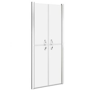 vidaXL puerta de ducha esg esmerilado 76x190 cm