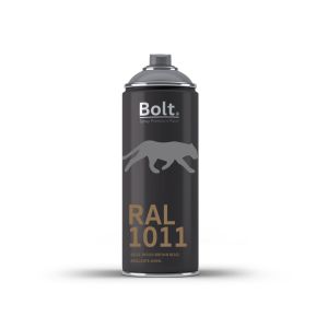 Spray bolt premium acrilico brillante ral 400 ml (ral 1011 beige pardo)