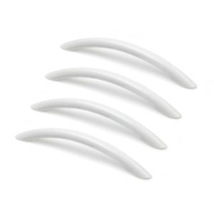 Tirador para mueble rei 34-158.128.01 | 146x11x26 mm | blanco | 4 uds.