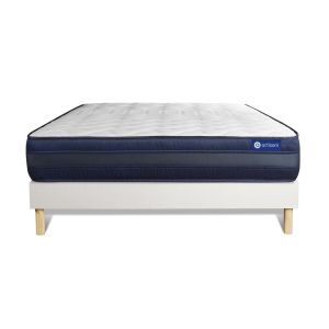 Pack colchón actimemo tech 180x220cm + somier multiláminas, espuma viscoelá