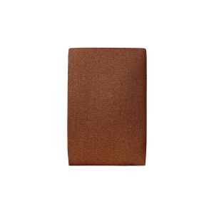 Cabecero tapizado 90 cm - tejido rizado terracota - terracota