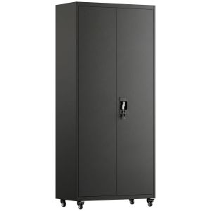 Armario de herramienta 80x40x180 cm acero Homcom