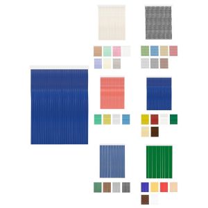 110 x 240 cm | karla - azul | cortinas de exterior impermeables – cort - j