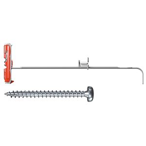 Taco duotec con tornillo - 12 mm