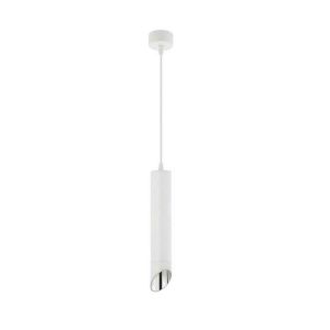 Suspensión - nakh on - aluminio - blanco/plata - diseño contemporáneo