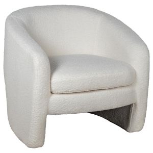 Sillon tela blanca