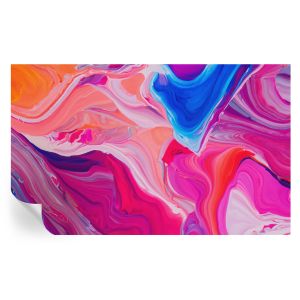 Murales autoadhesivos ondas líquidas 416x254 tulup
