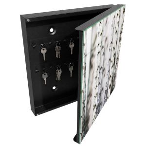 Caja para llaves de entrada 30x30x5, apertura derecha tulup