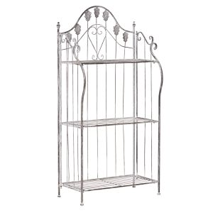 Estantería visano 59 cm 123 cm metal gris