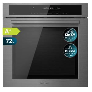 Cecotec horno integrable 60cm bolero hexa sm406000 line a+. 2900w, 72l, 12