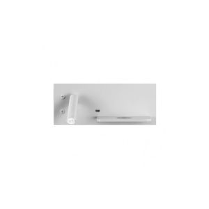 Fab 17136iz01 | aplique 2+8w 4000k velazquez izqdo blanco usb+qi  130lm dob