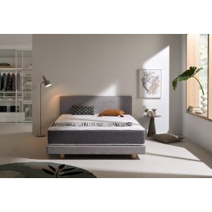 Colchón 80x180 visco 22 cm luxury grafeno therapy.