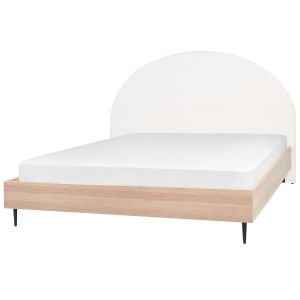 Cama tela millay 180 x 200 cm blanco crema