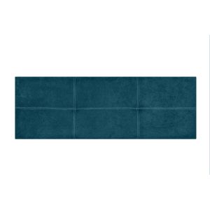 Cabecero dalia tela nido azul 90