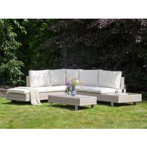 Conjunto de jardín blanco crema lanciano