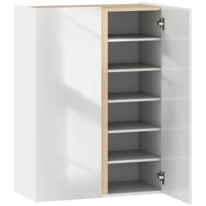 Mueble zapatero 70x33.5x95 cm color blanco Homcom