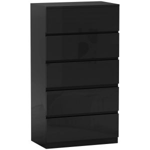 Cómoda con cajone 55x34x100 cm Homcom, hogar - muebles de dormitorio