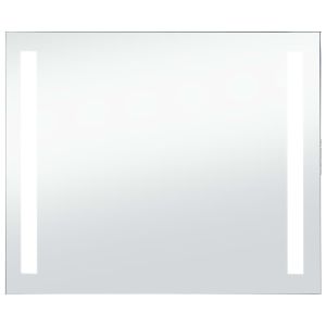 vidaXL espejo de pared de baño con LED 80x60 cm