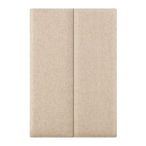 Set de 2 paneles de pared carpino textil 90x30cm - beige [neu.haus]