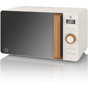 Nordic microondas digital, 20l, 6 niveles, te swan sm22036whtneun blanco 80