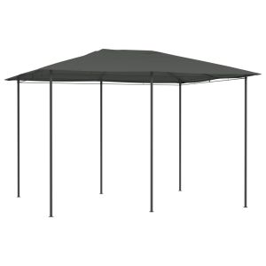 vidaXL cenador gris antracita 3x4x2,6 m 160 g/m²