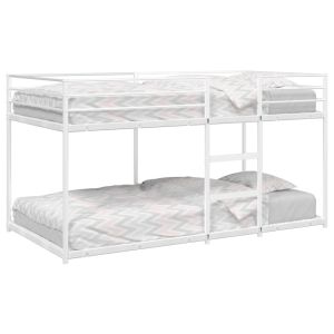 Cama 100x200 cm,litera sin colchón acero blanco rhu6840