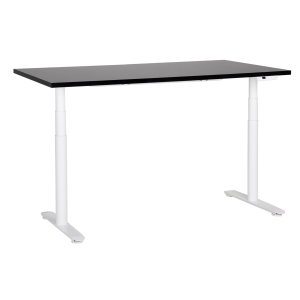 Escritorio de altura regulable eléctrico destinas 160 cm 72 cm negro/blanco