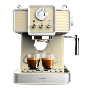 Cecotec cafetera express power espresso 20 tradizionale light yellow. 1350