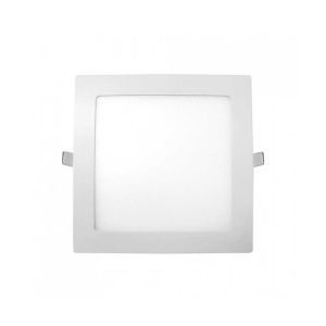 Downlight LED ultraslim empotrable cuadrado 9w 720lm 13x13cm blanco eilen