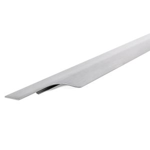 Tirador embutir vector gris cepillado largo long. 447mm.