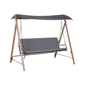 Columpio bonagia metal gris