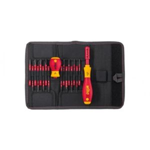 Juego de destornilladores y puntas slimvario wiha - 18 piezas - 41231